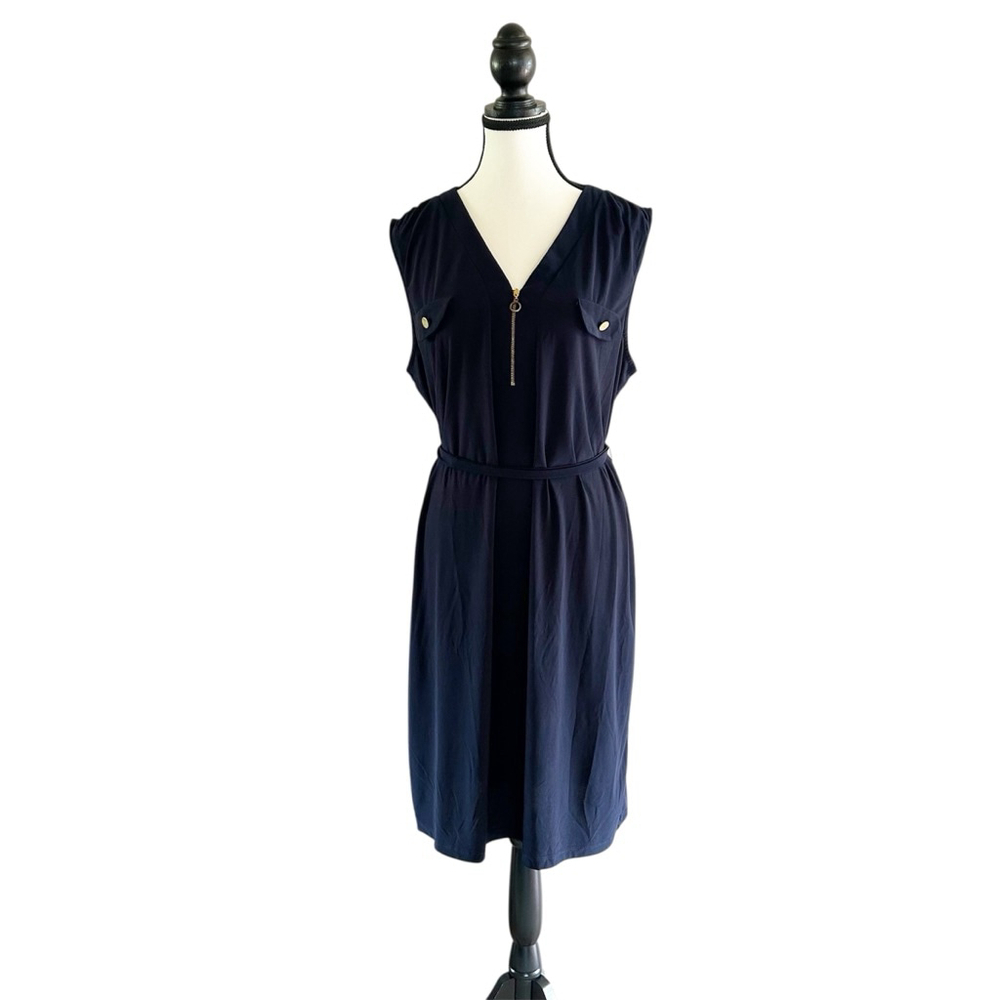Navy Blue Emma & Michele Dress Size XL Sleeveless, Lightweight & Flowy